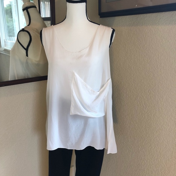 2For $25 Olive Olivia 💯% Silk Tank Top - Picture 3 of 7
